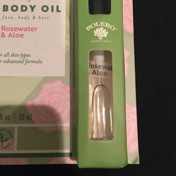 🔆SOLD🔆 BOLERO Beverly Hills BODY OIL Rosewater & Aloe - Picture 6 of 7